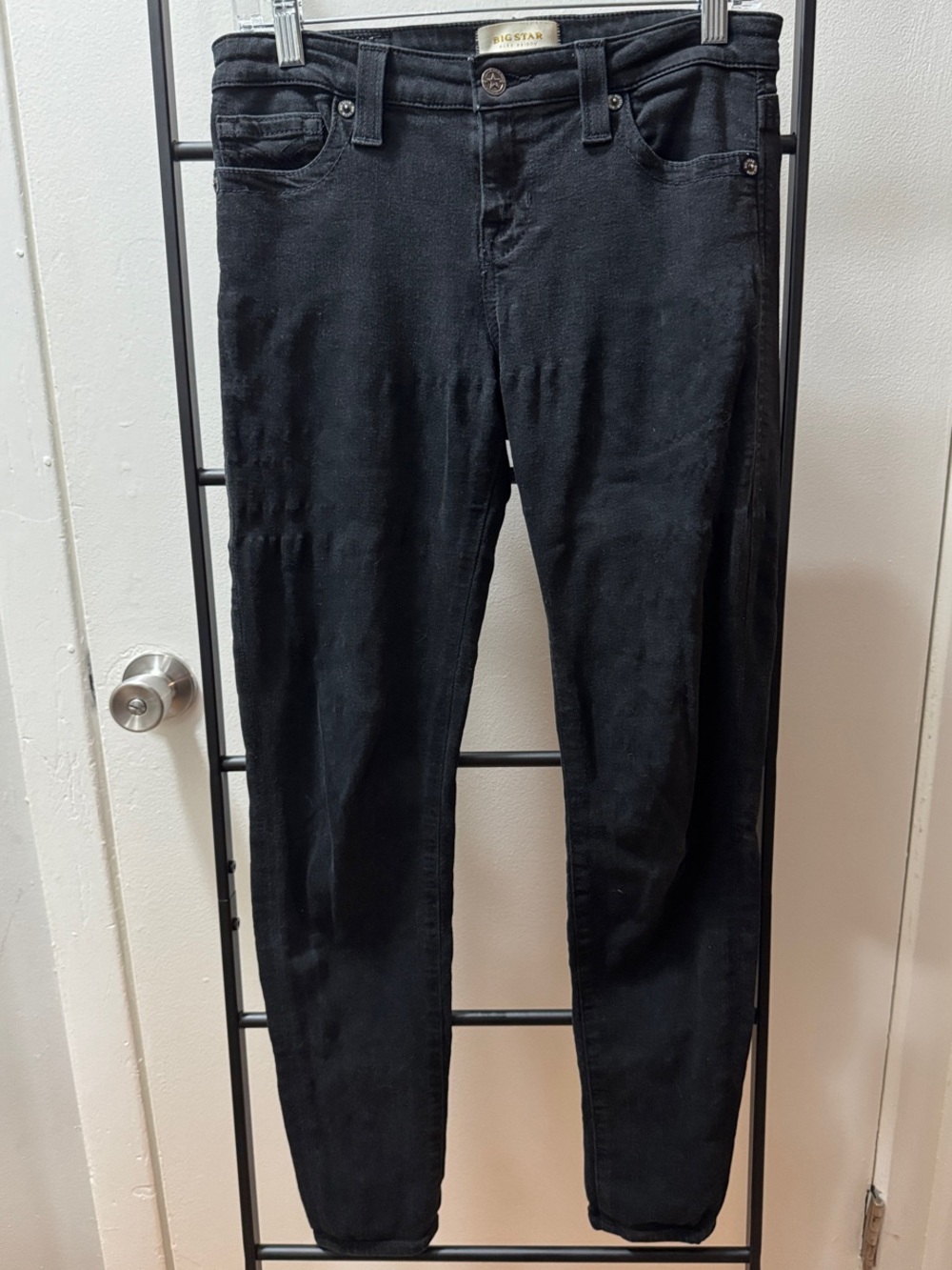 Big Star Black Alex Skinny Jeans